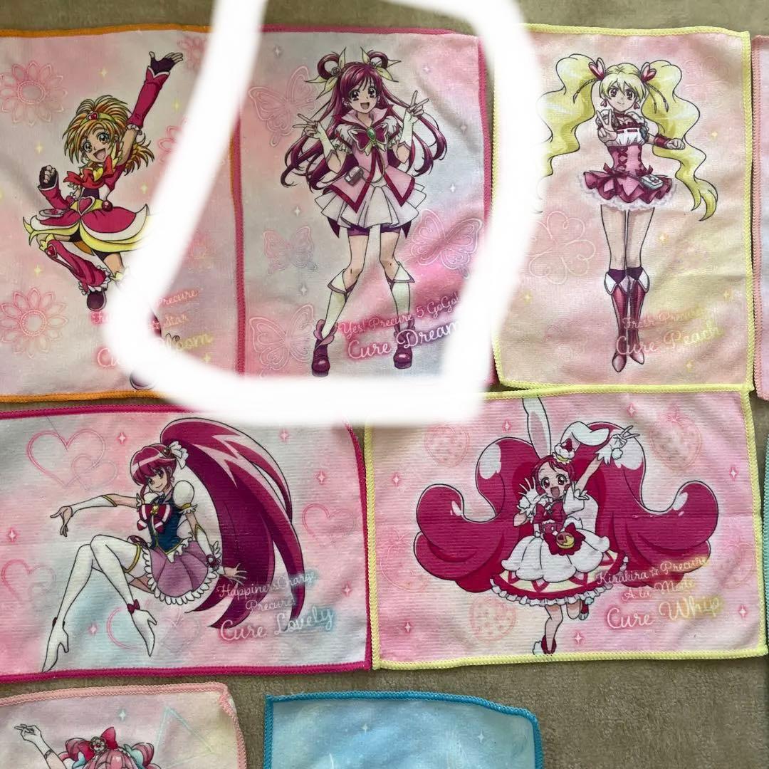 プリキュア20周年記念ミニタオル