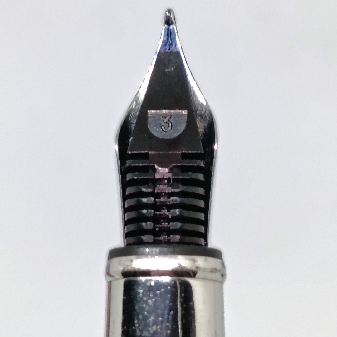 カランダッシュ エクリドール XS 万年筆 レトロ シルバー ミニ キャップ式