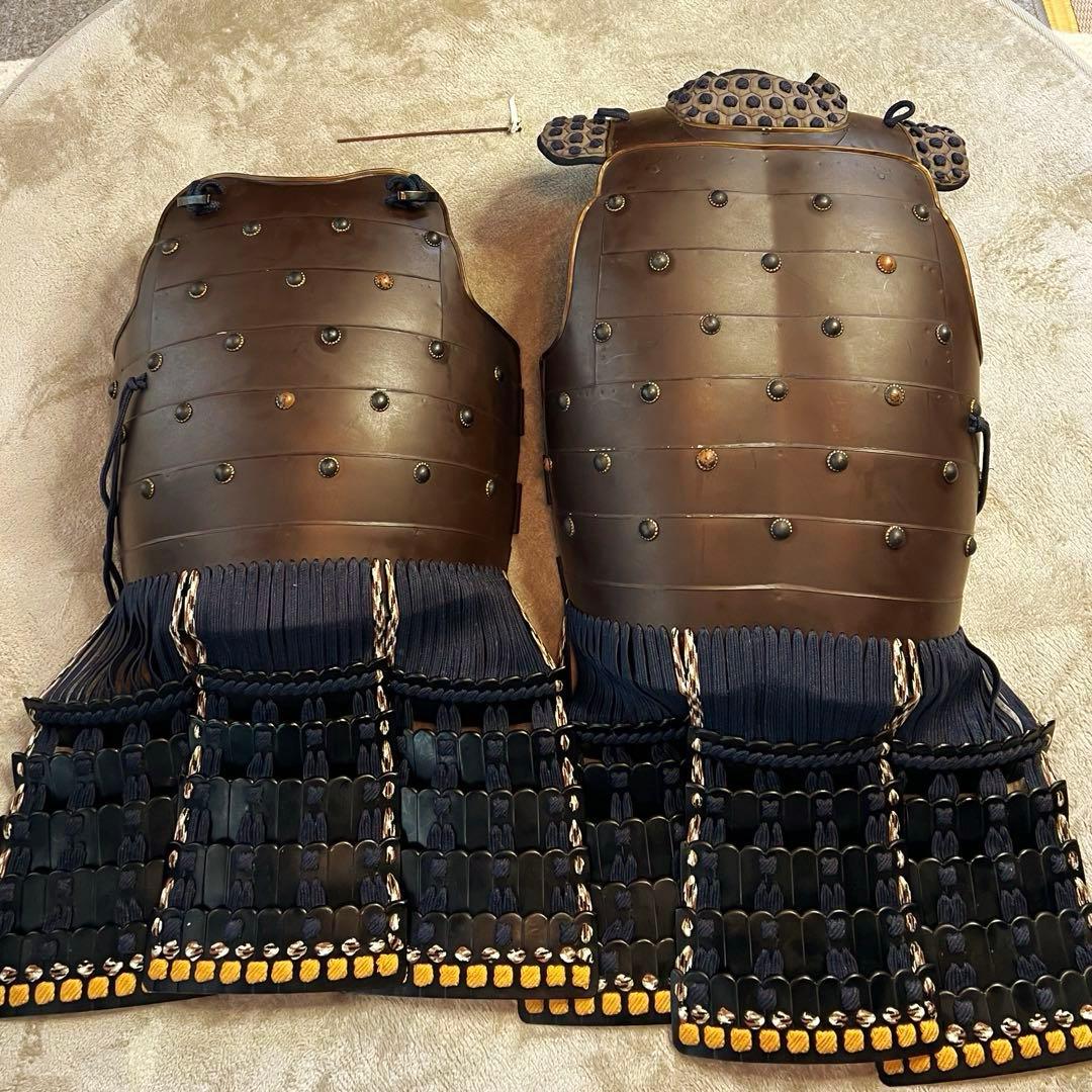 【PECO2023さま専用】薩摩国住光忍　甲冑 当世具足　鎧 一式陣、羽織付