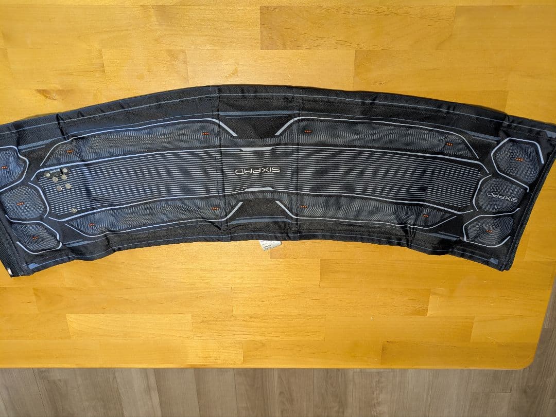 シックスパッド　パワースーツ　コアベルト　ブラック　Lサイズ