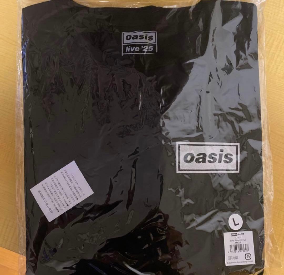 【新品未開封完売品】 Oasis Live’25 ロングTシャツ Ｌサイズ