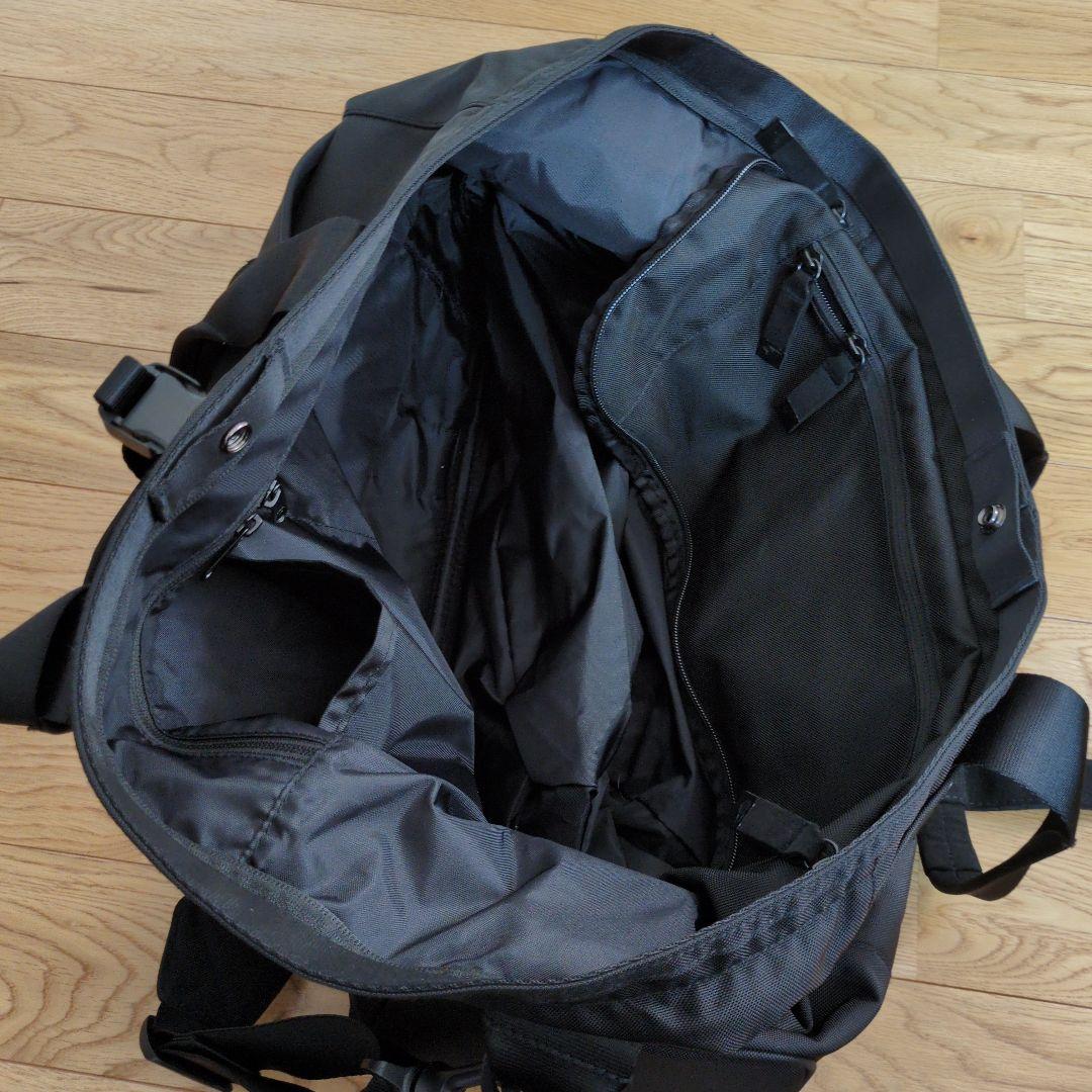 r_m_papaビームスゴルフ　ボストンバック　ブラック