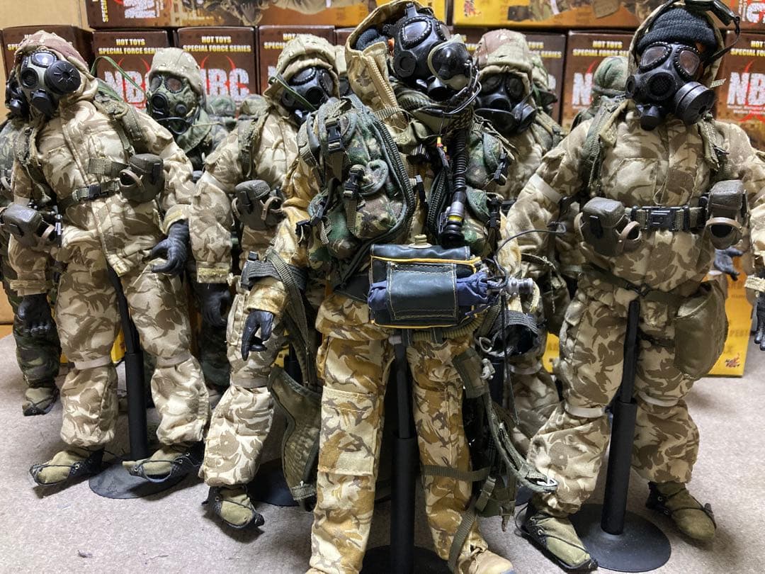 ホットトイズ 1/6 NBCスペシャルフォース10体セット　ジャンク