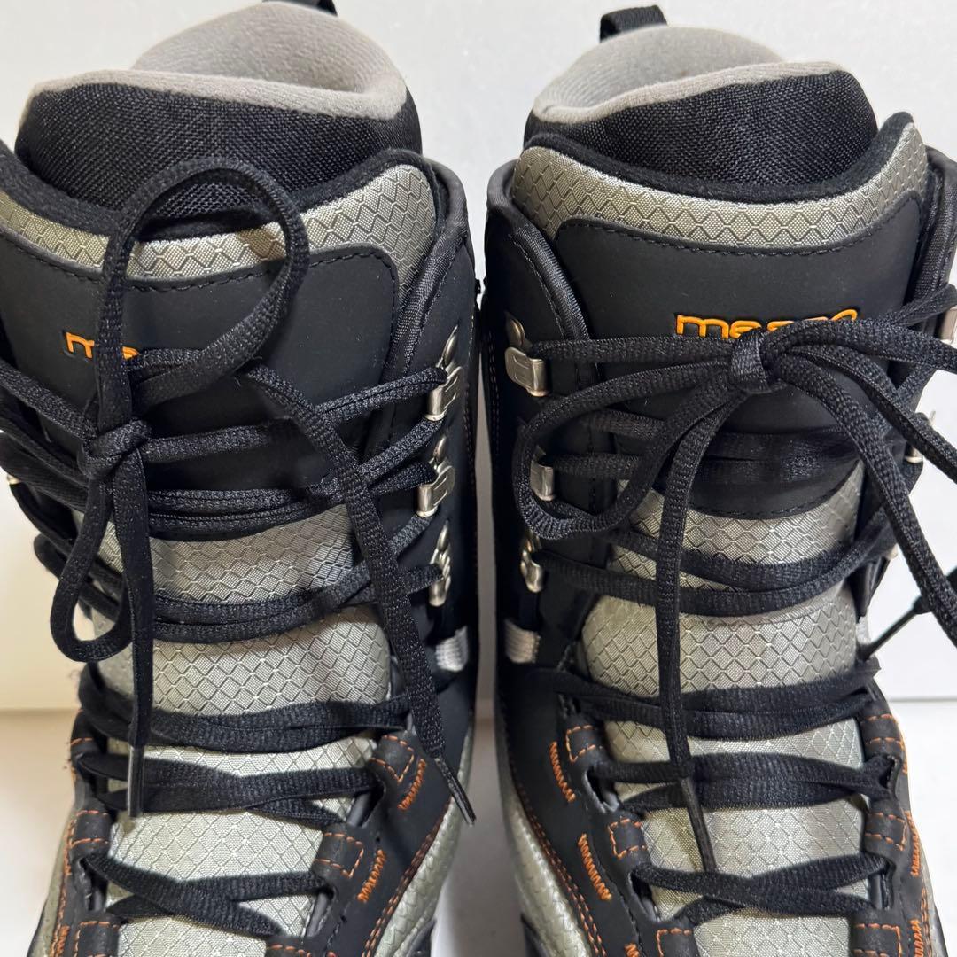 美品29cm スノーボードブーツ グレー/ブラック　初心者格安激安特価