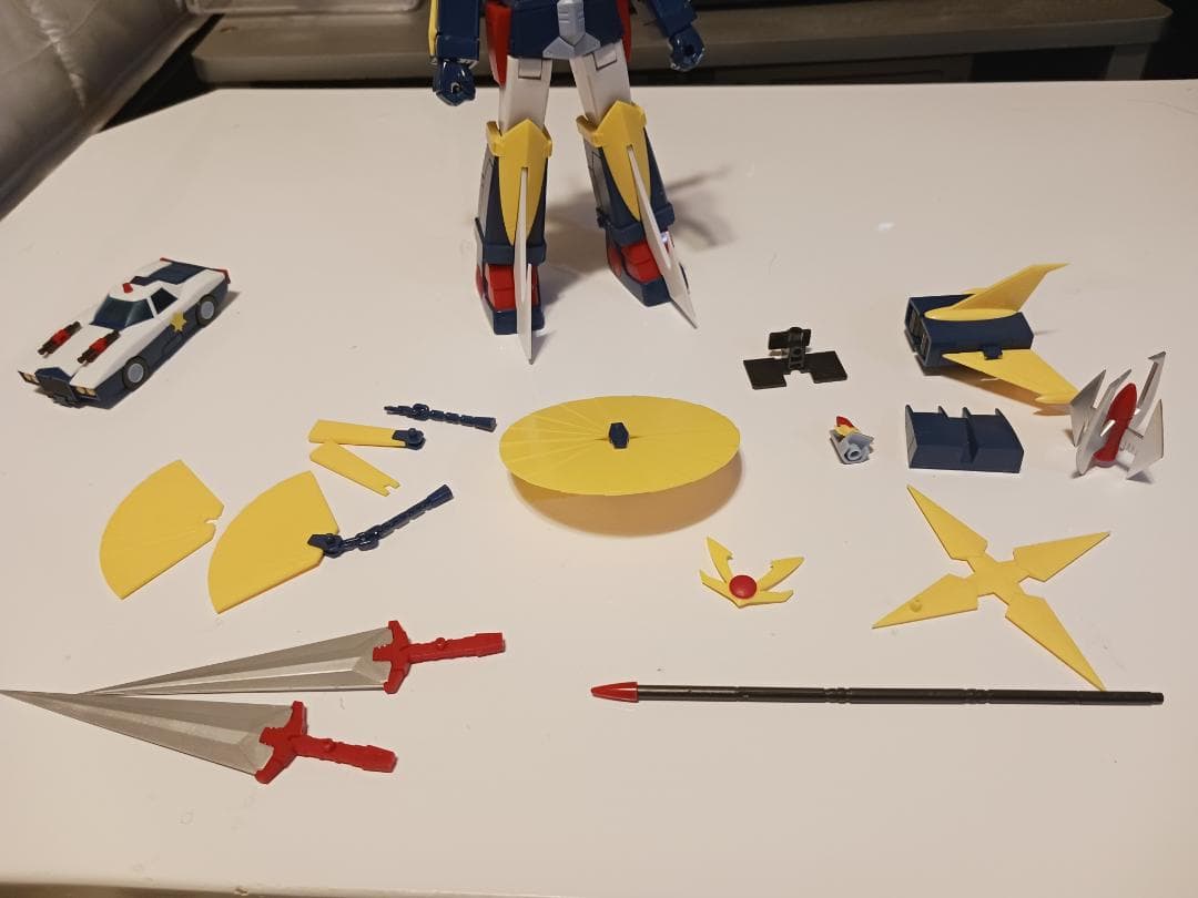 スーパーミニプラ　無敵鋼人ダイターン3　組み立て済完成品