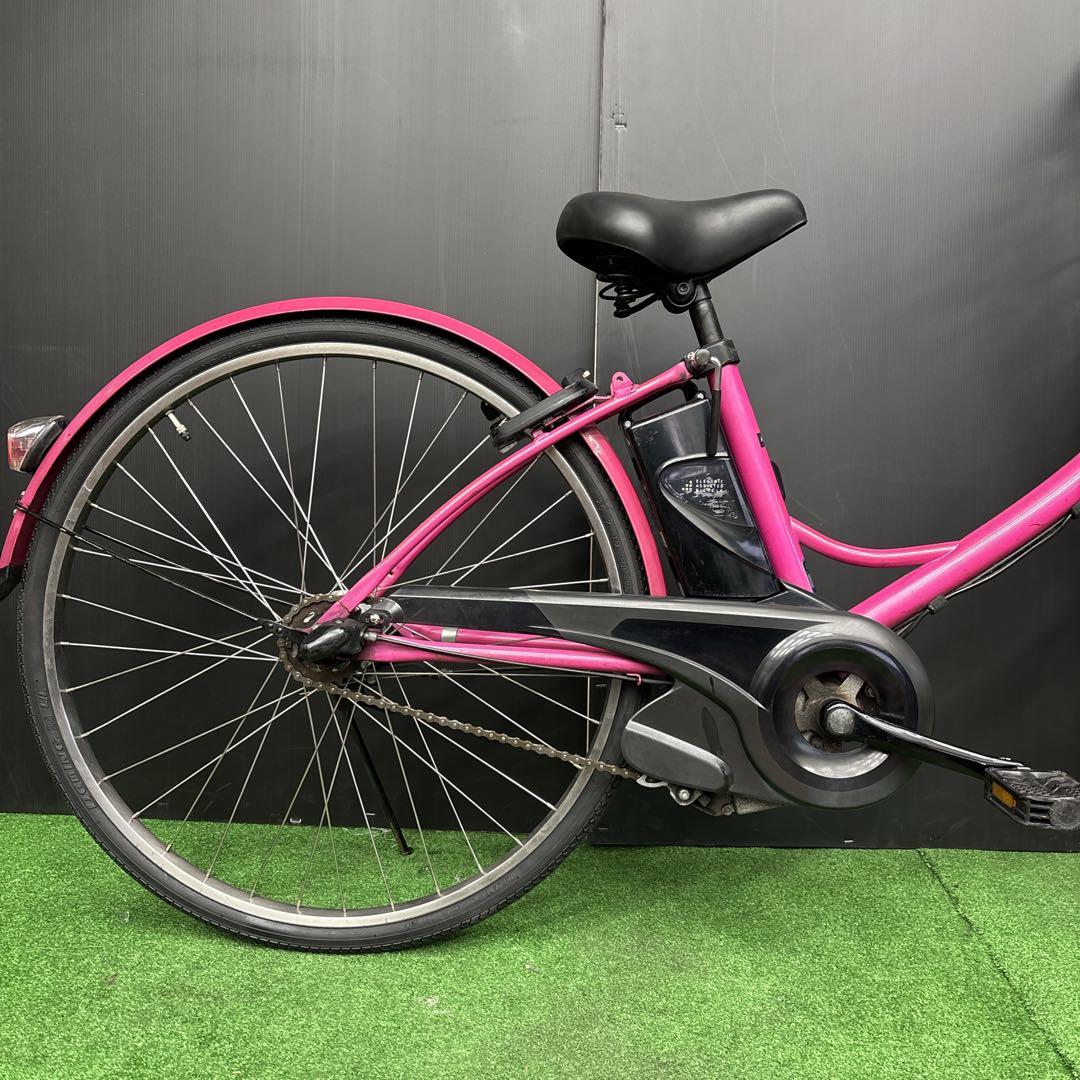 電動自転車 Panasonic A.girls ピンク　66★