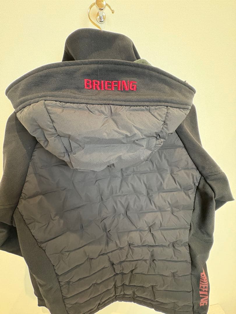 定価11万　BRIEFING 上下セット　ダウン　フード付きダウンジャケット 黒