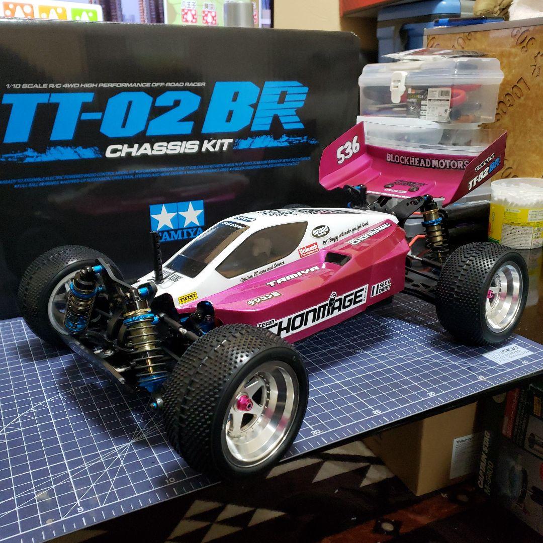 TT02BR フルオプション　タミヤ　ネオスコーチャーボディ　ハイエンド