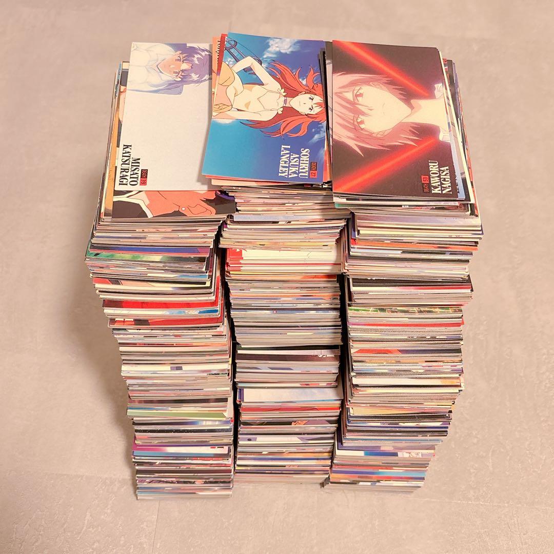 エヴァンゲリオン 劇場版 カードダスマスターズ ワイド 約1300枚セット