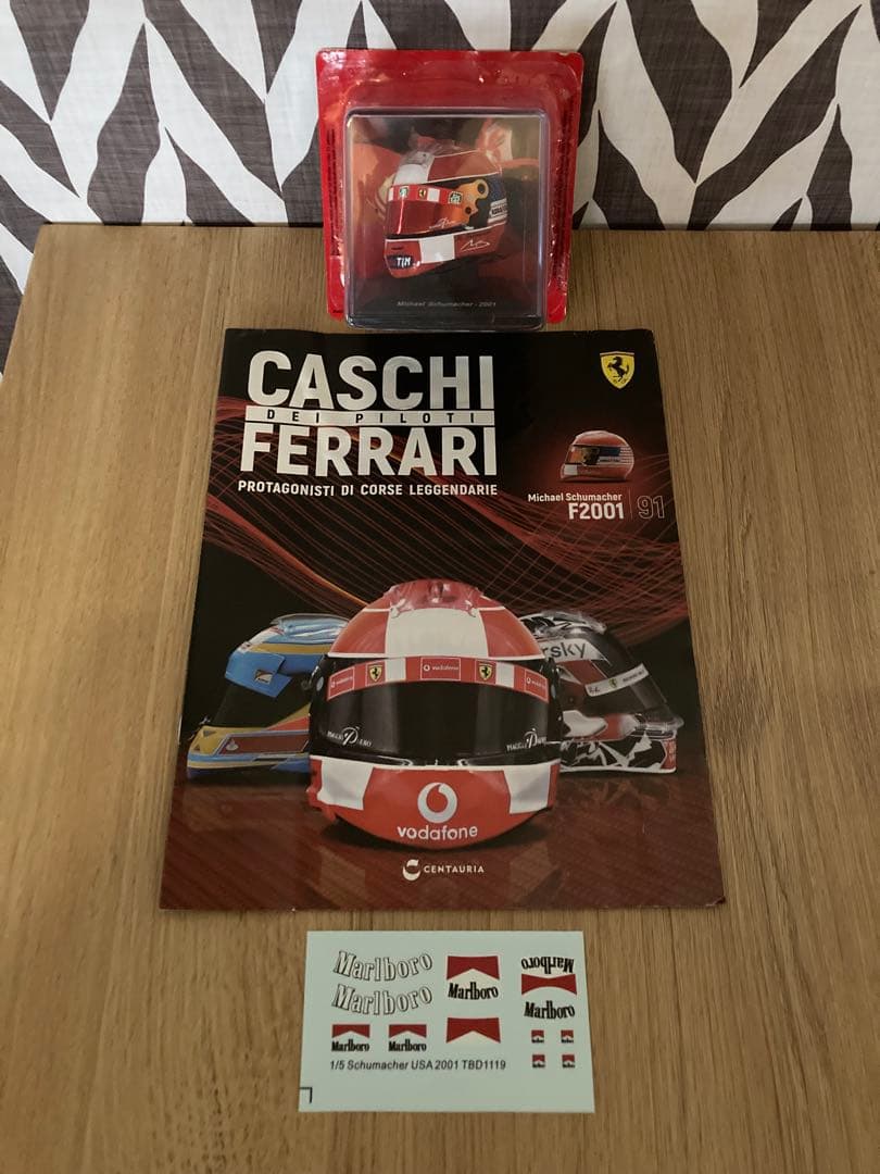 ラス1 デカール付き　日本未発売　ビッグスケールF1コレクション　2001