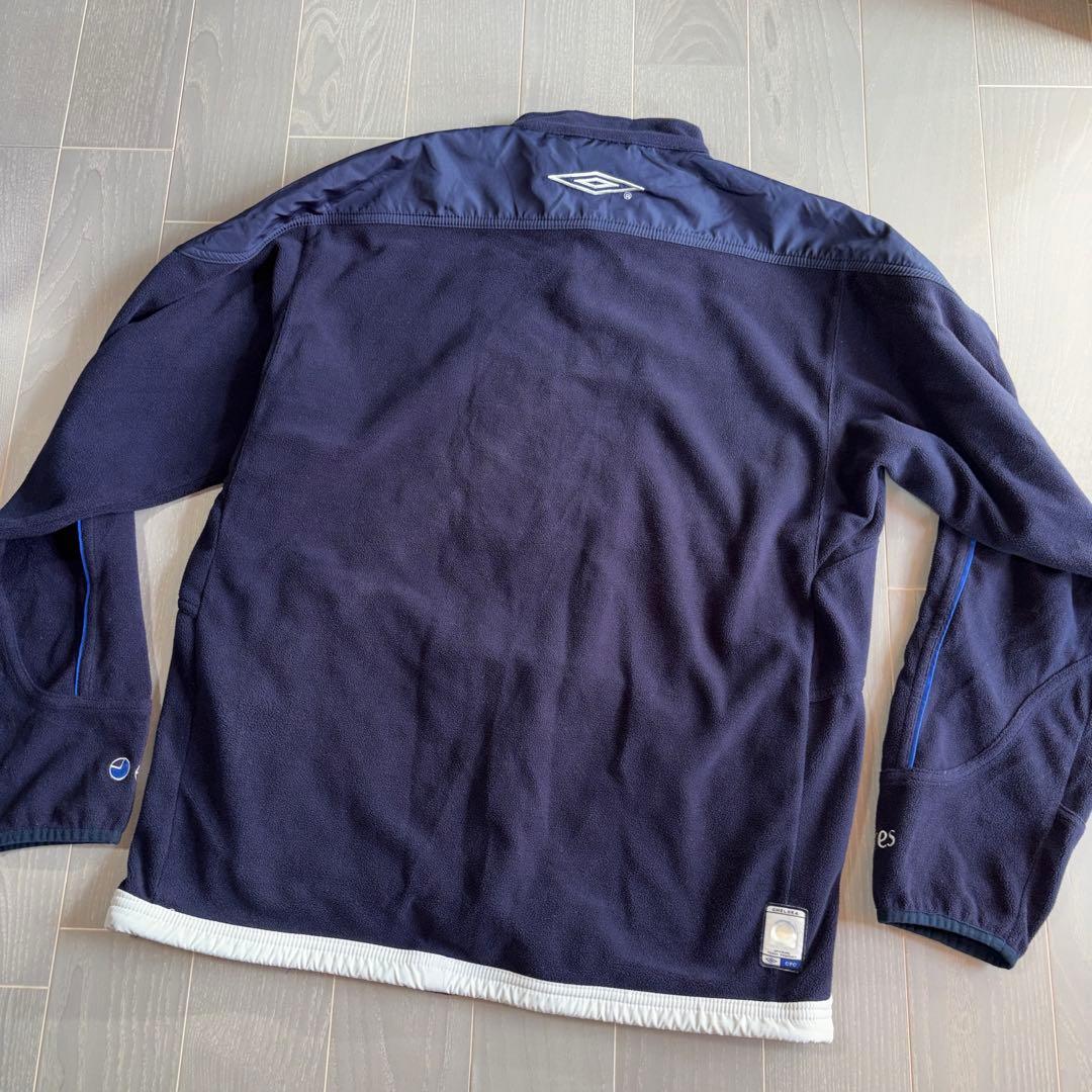 ●アンブロ●チェルシー●フリースハーフジップトレーニングジャケット●エミレイツ