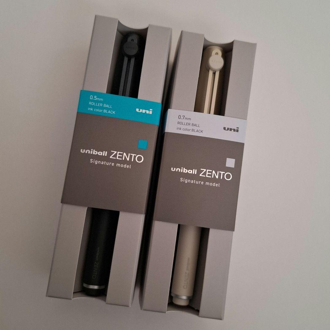 ユニボールゼント uniball ZENTO シグニチャー ブラック ゴールド