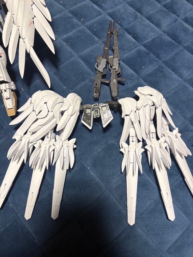 mgウイングゼロカスタム　kaのスーホワイト風塗装