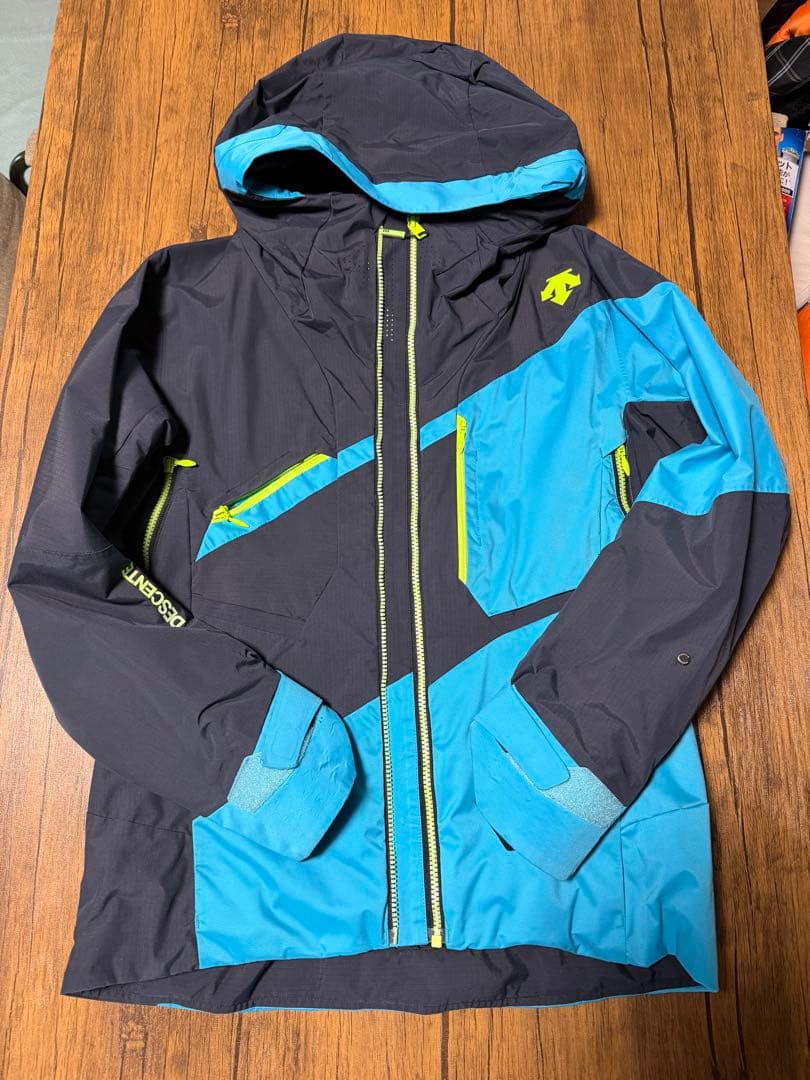 DESCENTE スキーウェア 女性用 青黒