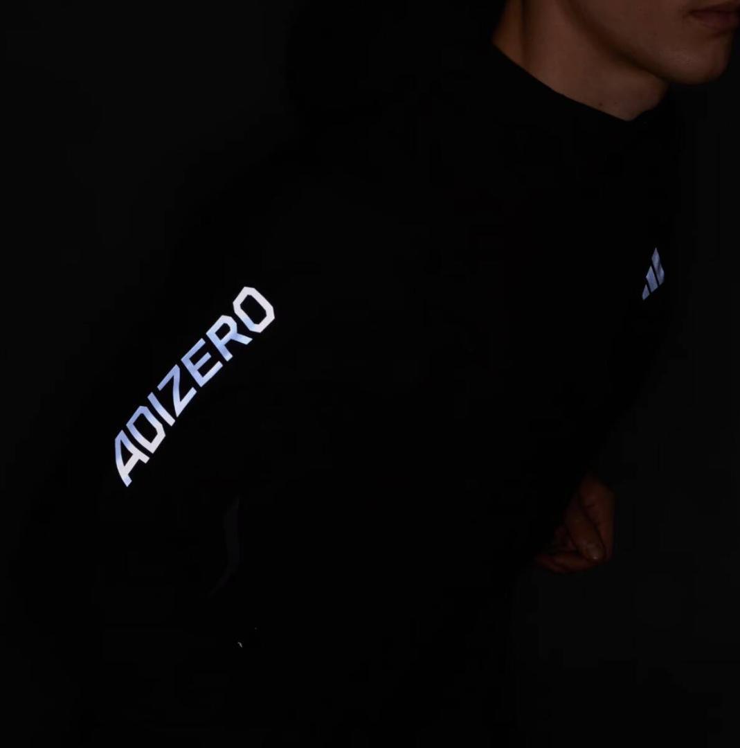 Lサイズ 新品 adidas ADIZERO ランニング ジャケット 撥水