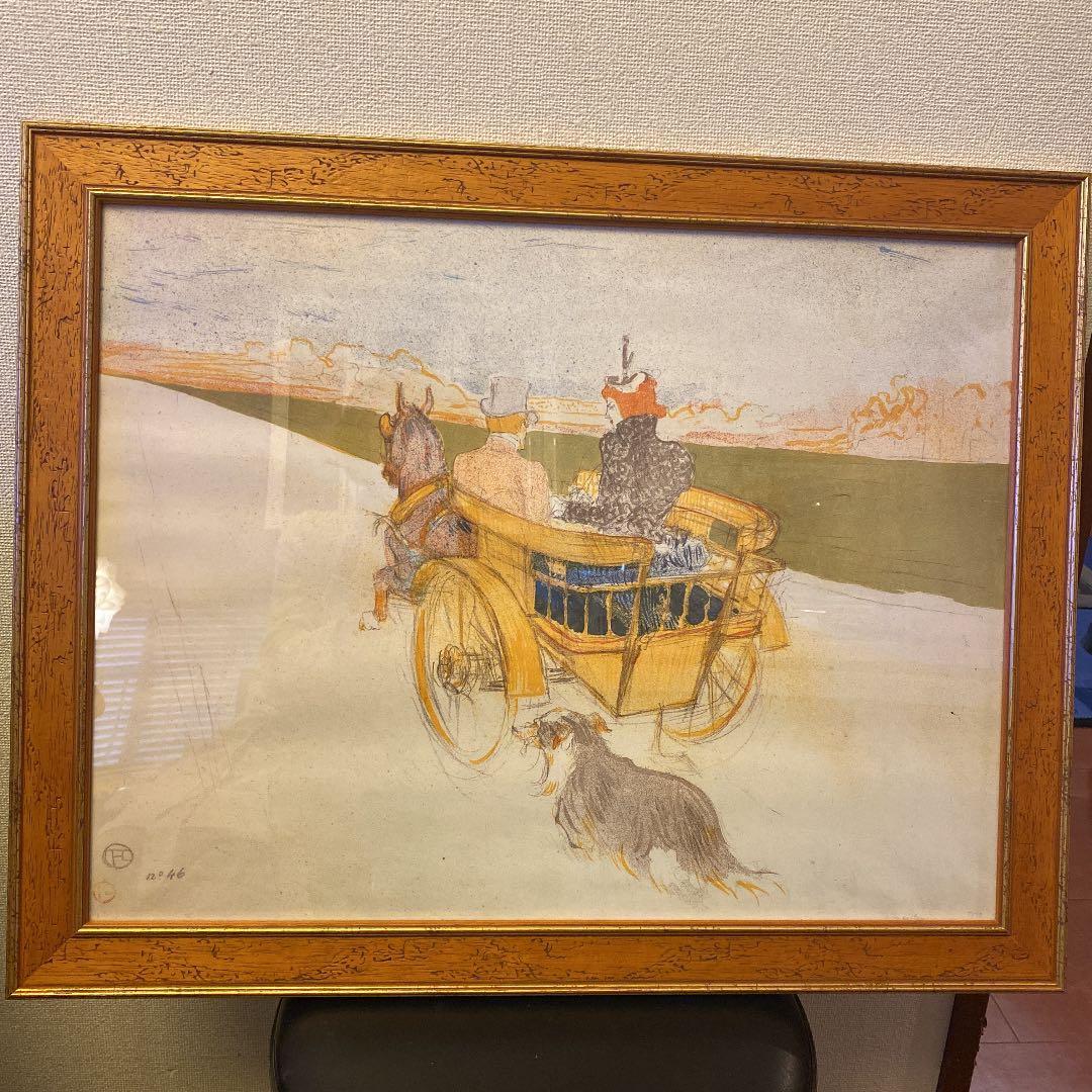 最終お値下げ‼️ロートレック「田舎への行楽」