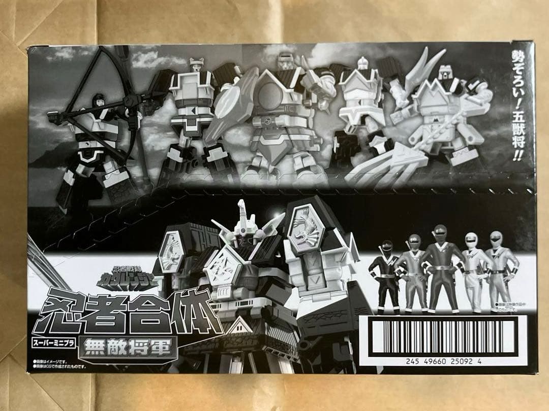 スーパーミニプラ　忍者合体　無敵将軍　忍者戦隊カクレンジャー【未開封】
