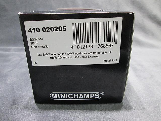 1/43  M3 Conpetition 2020 Red ミニチャンプス