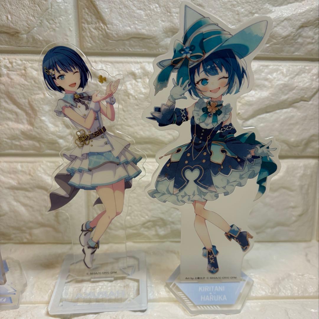 プロジェクトセカイ　桐谷遥　グッズ　アクリスタンド　缶バッチ　フィギュア　引退品