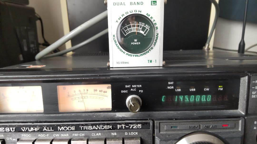 ヤエス　144/430MHz帯 オールモード機　FT-726 10W（現状渡し）