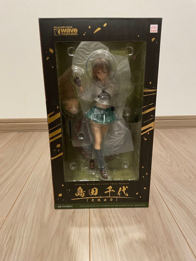 未開封 ガールズ＆パンツァー 戦車道大作戦！ 島田千代 1/7 フィギュア