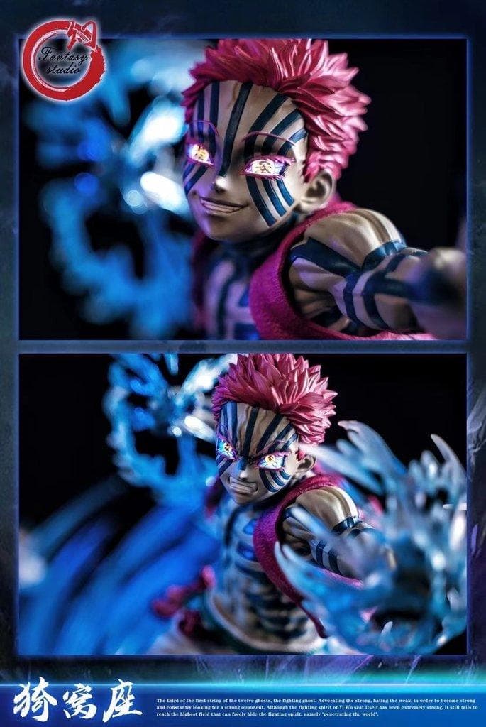 鬼滅の刃 煉獄VSアカザ 猗窩座 1/6スケール フィギュア ガレージキット