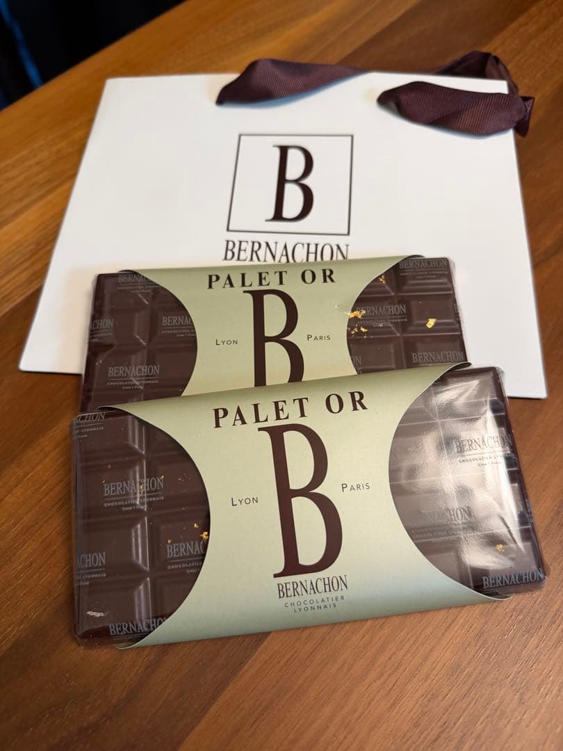 BERNACHON PALET OR 2枚 ショッパー付き