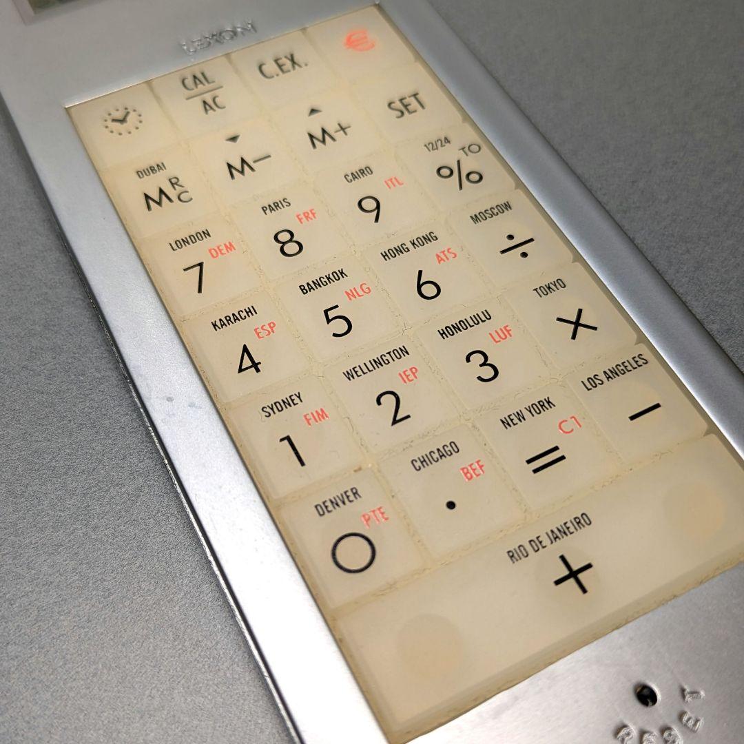 【新春値下】LEXON 電卓　希少品