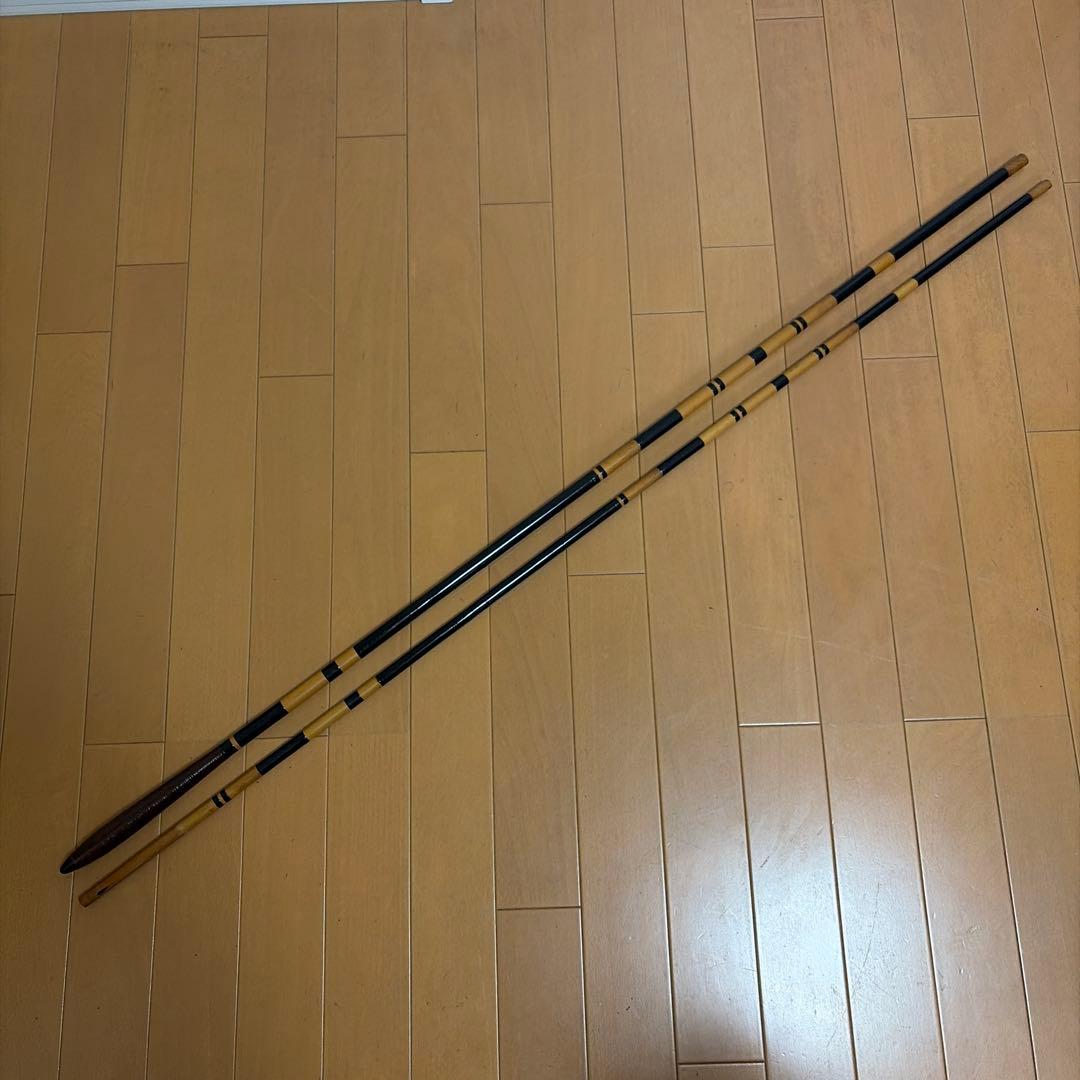 【希少】紀州竹竿　夢坊作　末広　ヘラブナ竿　16尺