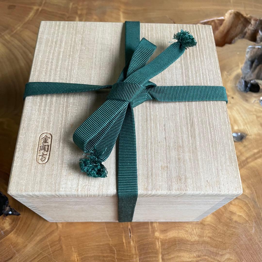 真清水蔵六　「清流」　蔵六窯　抹茶碗　茶道具　共箱(408Db)