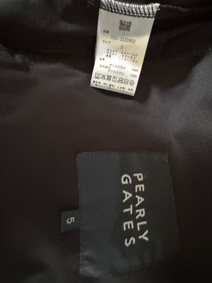 パーリーゲイツ　セットアップ　サイズ5 L