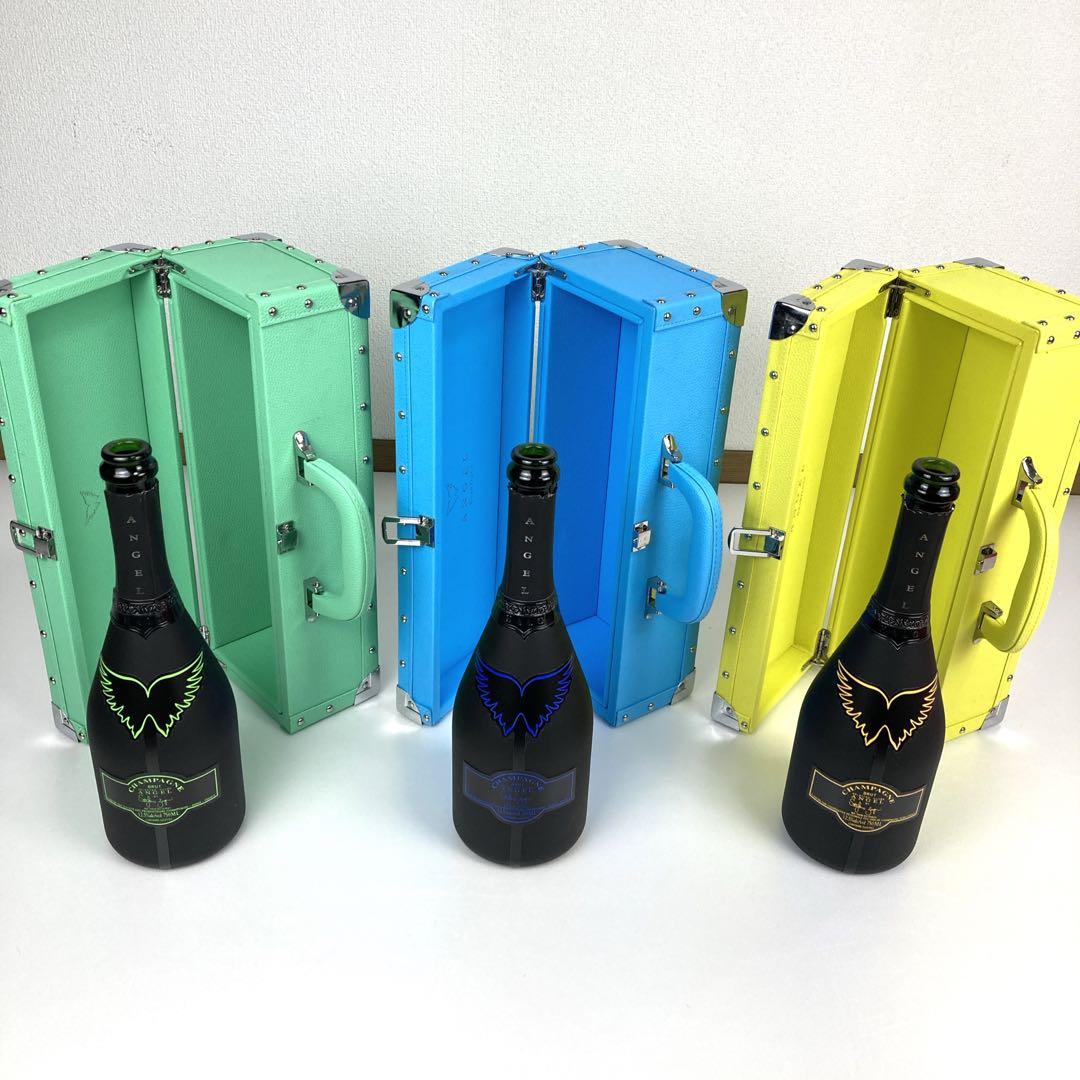 【美品】ANGEL シャンパン空箱・空ボトル6本セット