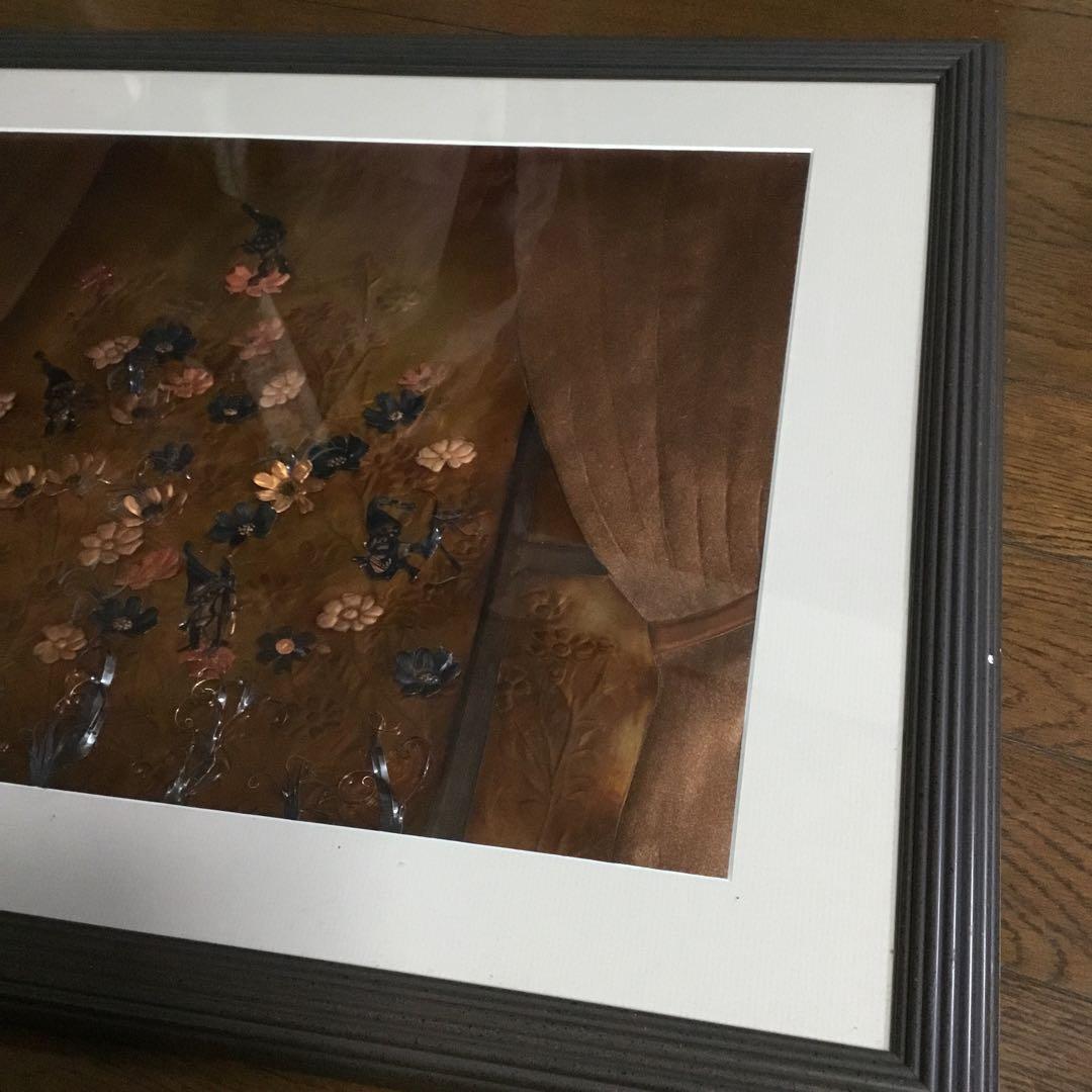 銅　工芸アート　こびとのガーデン音楽会