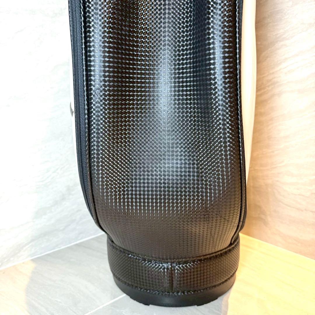 PUMA プーマ　キャディバッグ　8.5型　白／黒