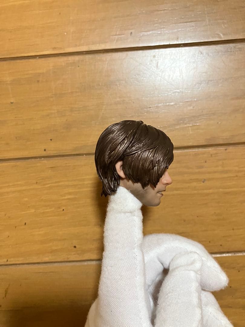 1/6 眼球可動 男性 ヘッド 歯くいしばり バイオハザード レオン フィギュア