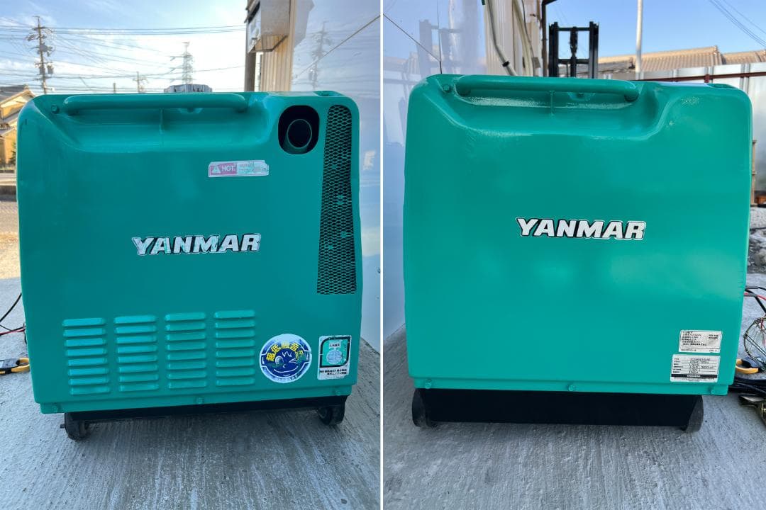 YANMAR ヤンマー YDG250VS ディーゼル発電機 【動作良好・保証付】