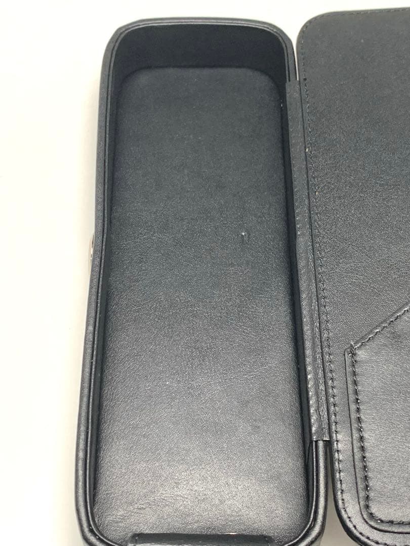 伊東屋 ITOYA 革製 レザーペンケース ブラック