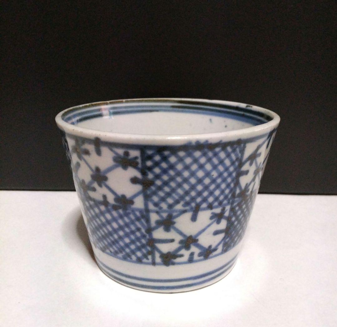 市松文 蕎麦猪口 そば猪口 そばちょこ ② ４客