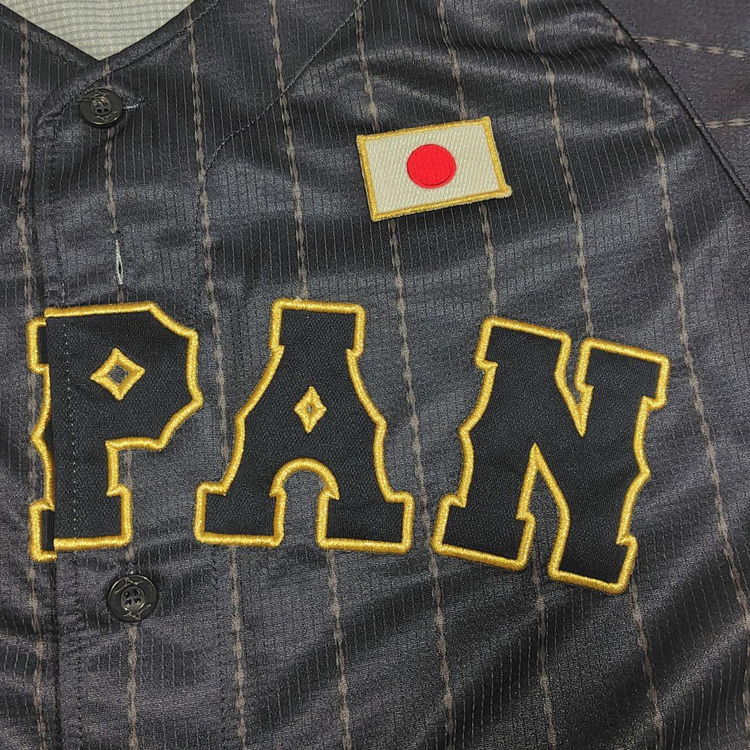 WBC　侍JAPAN　ユニフォーム　ビジター 　背番号なし　日の丸