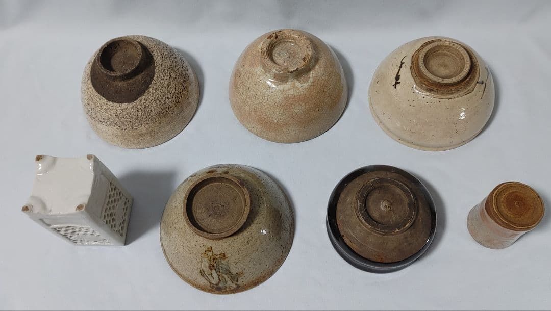 骨董　茶碗等七点まとめて
