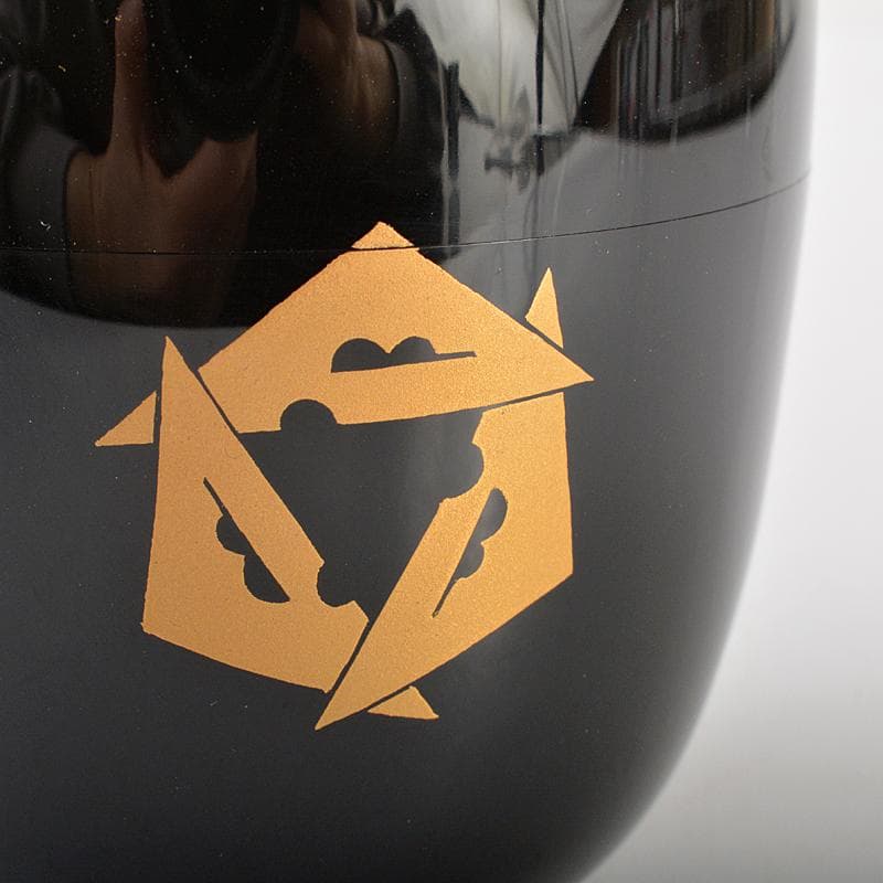 茶道具　鱗鶴蒔絵　大棗　堀内宗完(兼中斎)極め箱　M　R7198