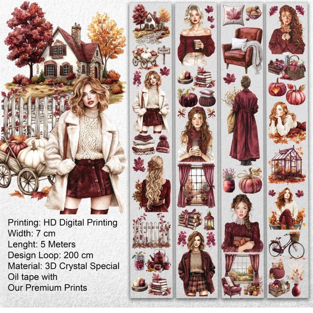 onwize 海外マスキングテープ　マステ 【2610】