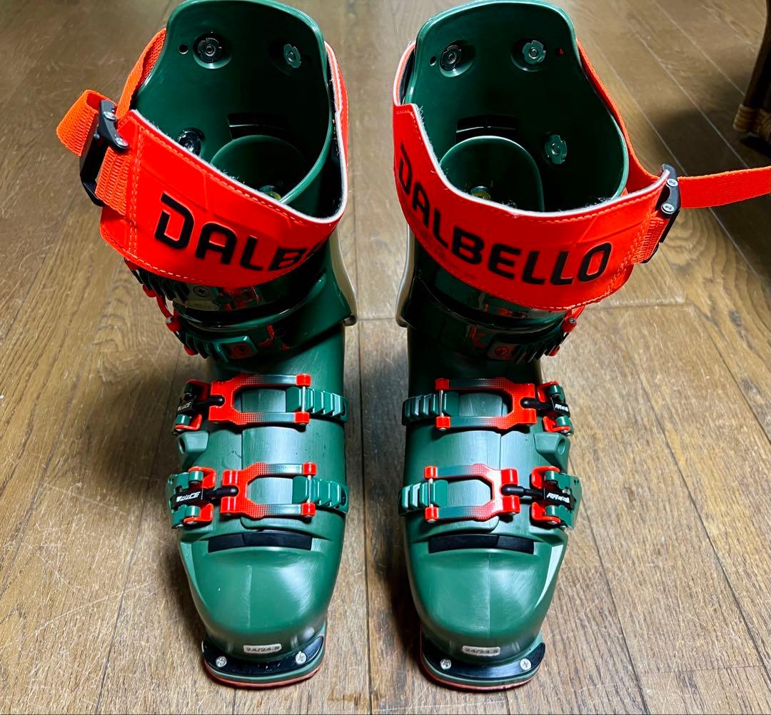 DALBELLO スキーブーツ グリーン/オレンジ