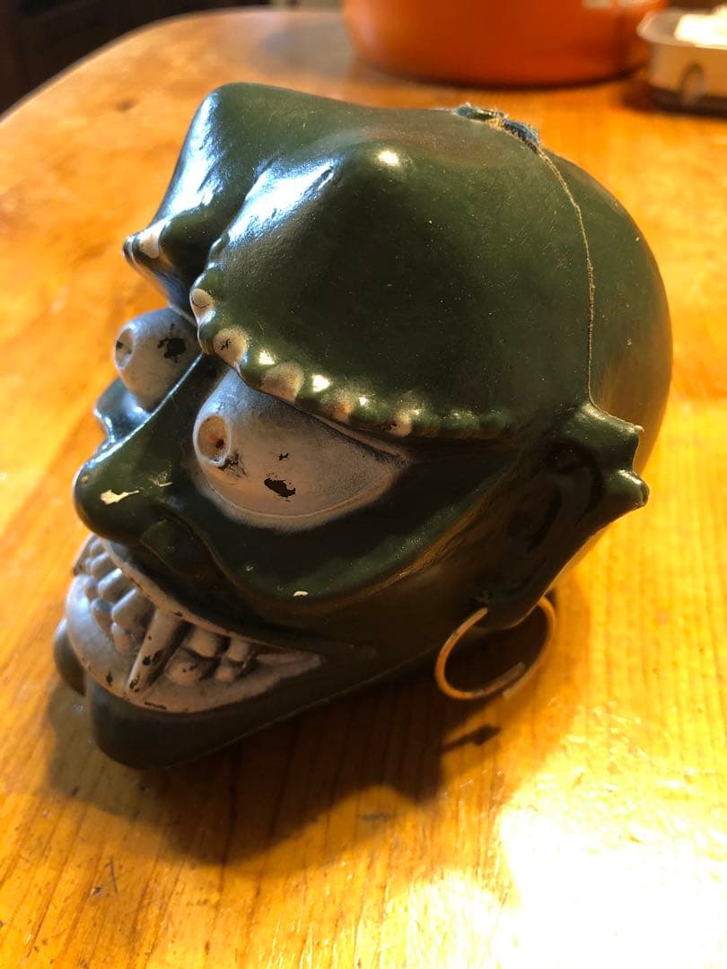 ビンテージ　60s デビル　悪魔　モンスター　般若　ポリ人形　スカル　チープトイ