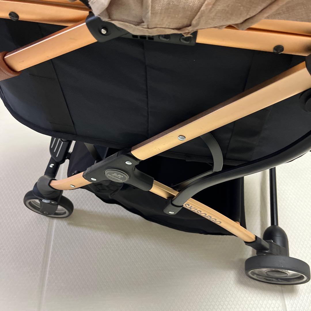 SKISOPGO 4輪ペットカートサスペンションあり