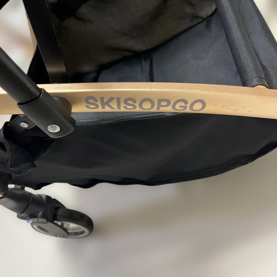 SKISOPGO 4輪ペットカートサスペンションあり