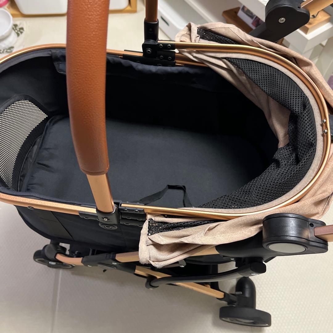 SKISOPGO 4輪ペットカートサスペンションあり