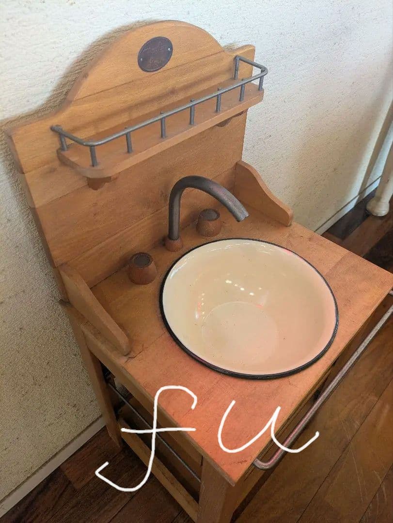 ①フランス Moulin Roty社 ＊ 木製キッチン 流し【セット販売】