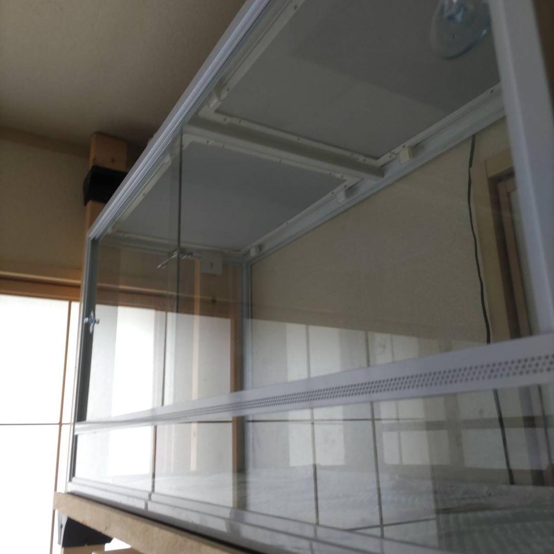 引き取り限定　爬虫類倶楽部　120cmケージ　2台　中古