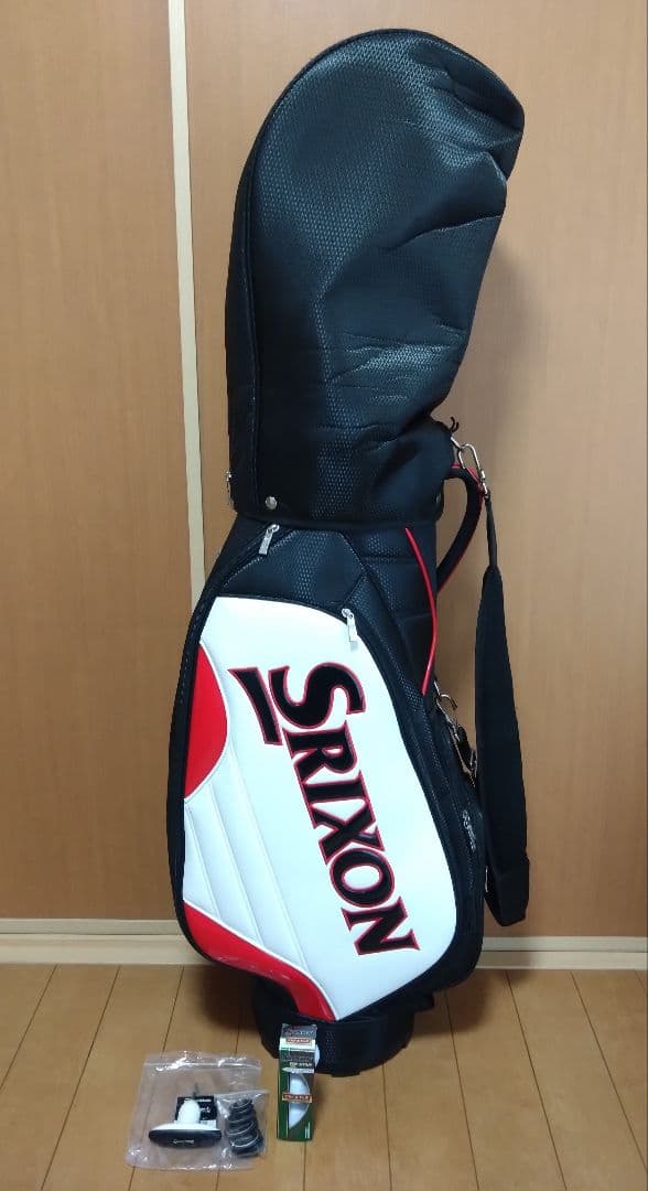 SRIXON　キャディバッグ　ヘッドカバー　美品　おまけ付き